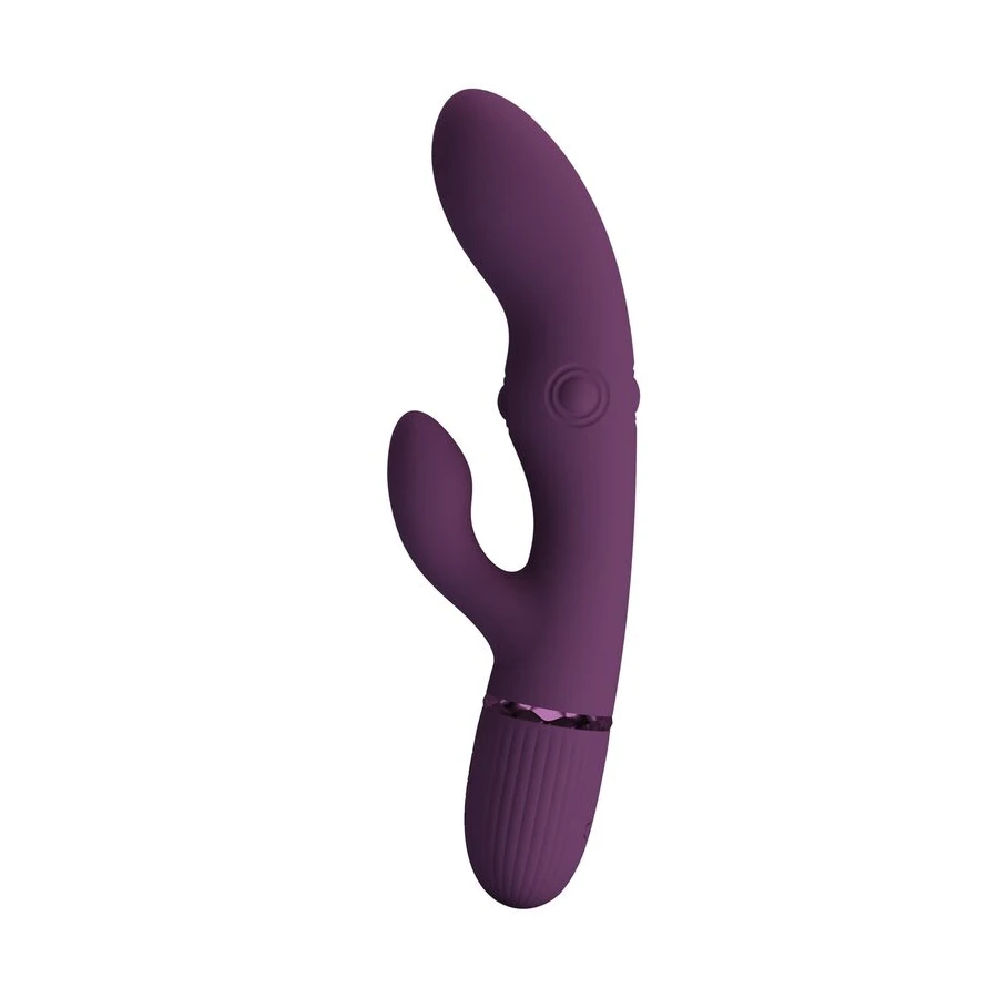 PRETTY LOVE - ZACH VIBRATORE A CONIGLIO RICARICABILE CON 5+5 FUNZIONI